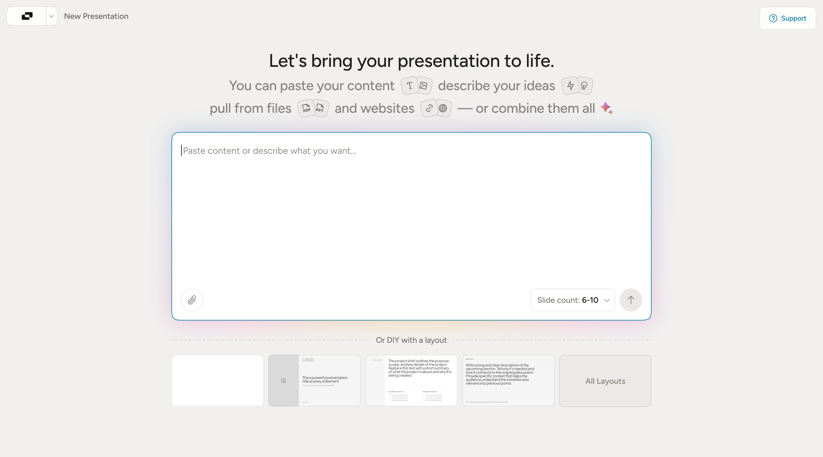 Presentation Creation Agent