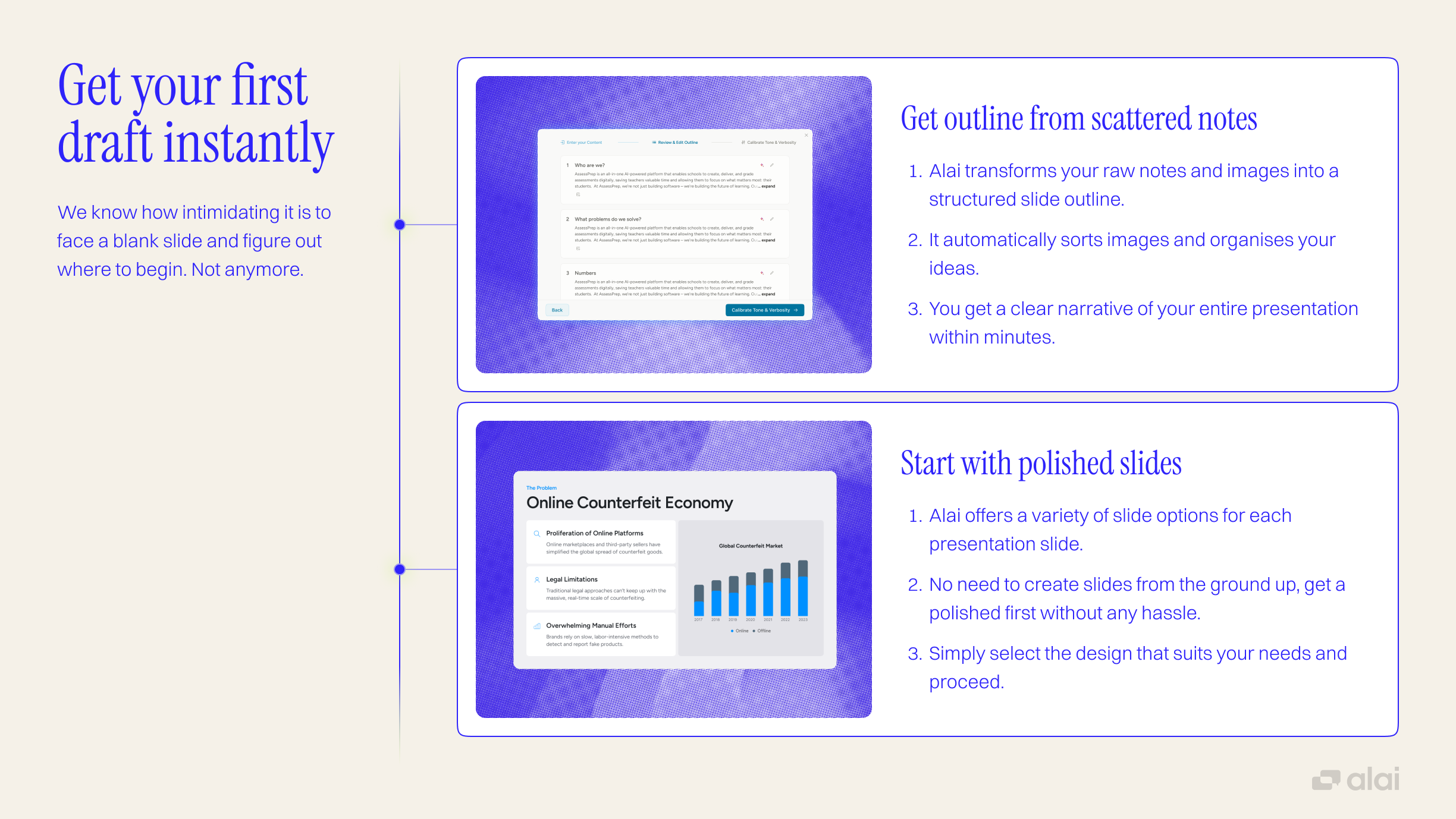 Tables, Timelines, Charts & Staged Elements